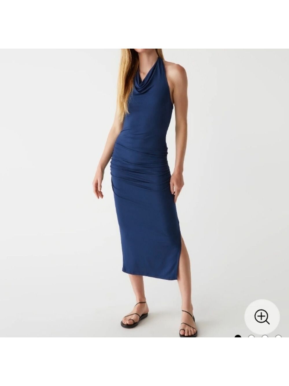 Michael Stars Karina Midi Dress In Nocturnal